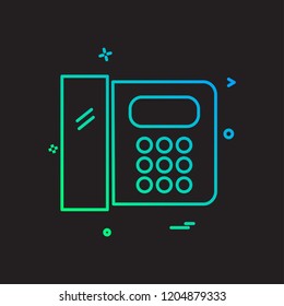 Phone icon design vector