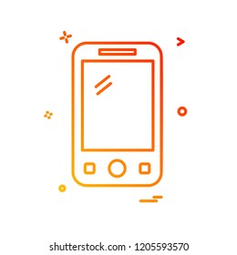 Phone icon design vector