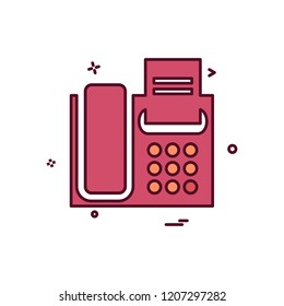 Phone icon design vector