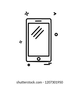 Phone icon design vector