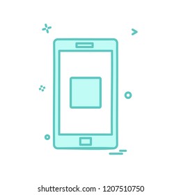 Phone icon design vector