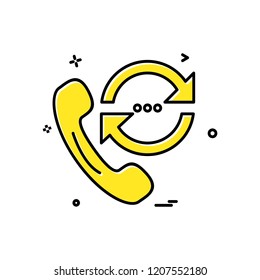 Phone icon design vector