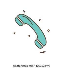 Phone icon design vector