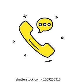 Phone icon design vector