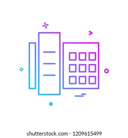 Phone icon design vector