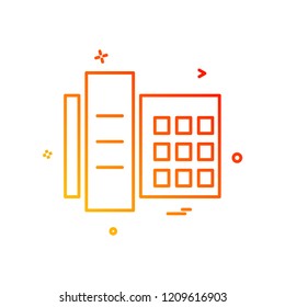 Phone icon design vector