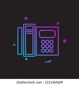Phone icon design vector
