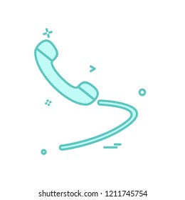 Phone icon design vector