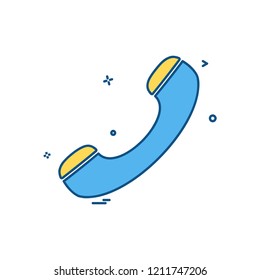Phone icon design vector