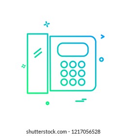 Phone icon design vector