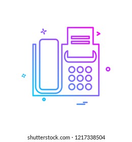 Phone icon design vector