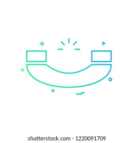 Phone icon design vector 