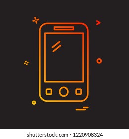 Phone icon design vector
