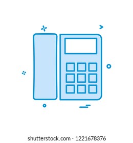 Phone icon design vector