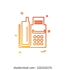 Phone icon design vector