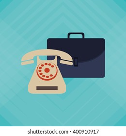 phone icon design, vector illustration