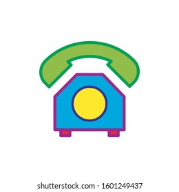 phone icon design vector template 