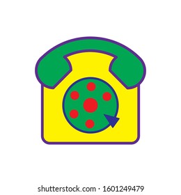 phone icon design vector template 