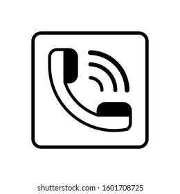 phone icon design vector template