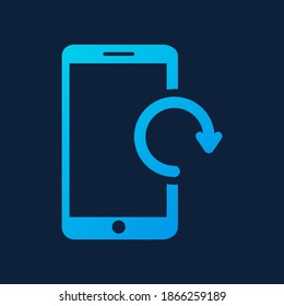 Vector de diseño de icono de teléfono para interfaz de usuario