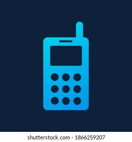 Phone icon design vector for UI