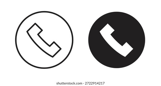 Icono del teléfono diseña la colección para el móvil, ui, Web.
