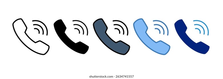 Elemento De Ícone De Telefone Para Design