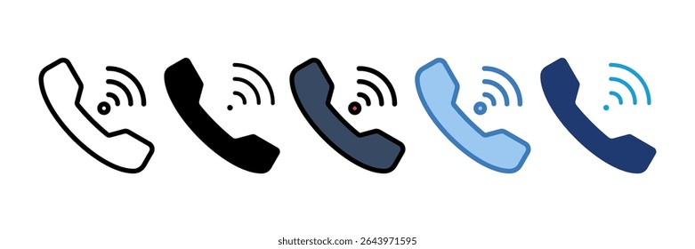Elemento De Ícone De Telefone Para Design