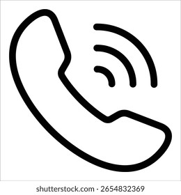 Elemento del icono del teléfono para el diseño