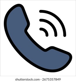 Elemento del icono del teléfono para el diseño