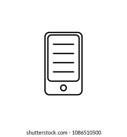 phone icon. Element of media and news for mobile concept and web apps. Detailed phone icon can be used for web and mobile. Premium icon on white background