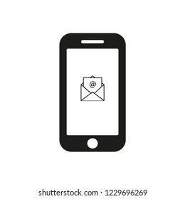 phone icon with email