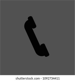 phone icon flat design