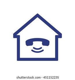 Phone   icon. Flat design.