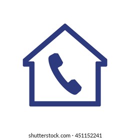 Phone   icon. Flat design.