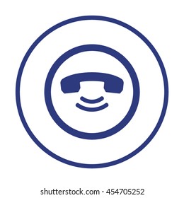 Phone   icon. Flat design.