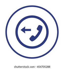Phone   icon. Flat design.