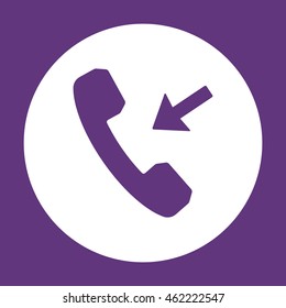Phone   icon. Flat design.