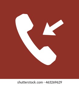 Phone   icon. Flat design.