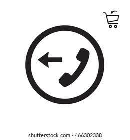 Phone   icon. Flat design.