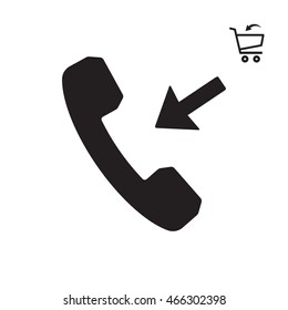 Phone   icon. Flat design.