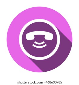 Phone   icon. Flat design.