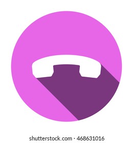 Phone   icon. Flat design.