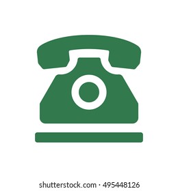 Phone  icon. Flat design.