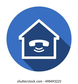 Phone   icon. Flat design.