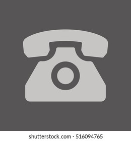 Phone  icon. Flat design.