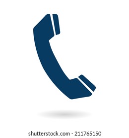 Phone icon. Flat design style. Vector EPS 10.