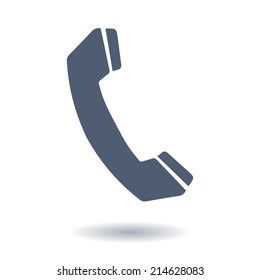Phone icon. Flat design style. Vector EPS 10.