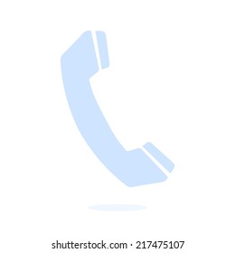 Phone icon. Flat design style. Vector EPS 10.