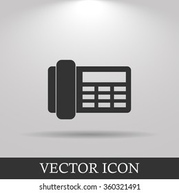 phone icon. Flat design style eps 10